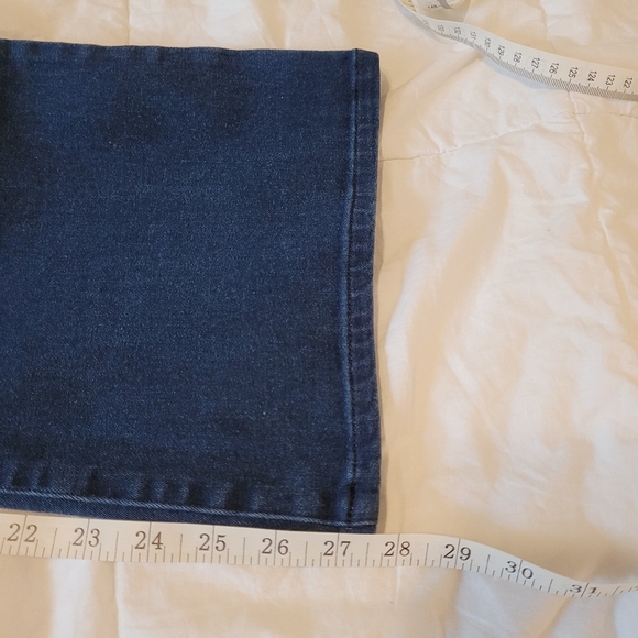 Betabrand pull on denim pants slightly flared leg size XL petite - Picture 12 of 14